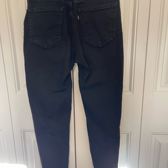 Levi’s Black Women's Denim Overalls - Picture 10 of 13